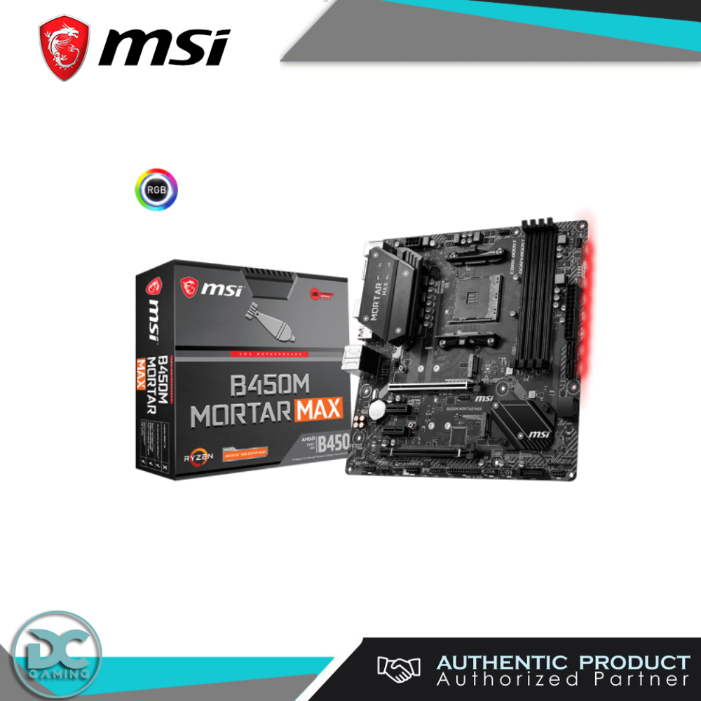 MSI B450M Mortar Max